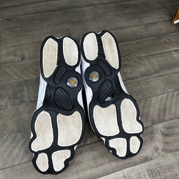 Nike Air Jordan 6 Rings Confetti Paint Splatter Sz 14 - Picture 5 of 5